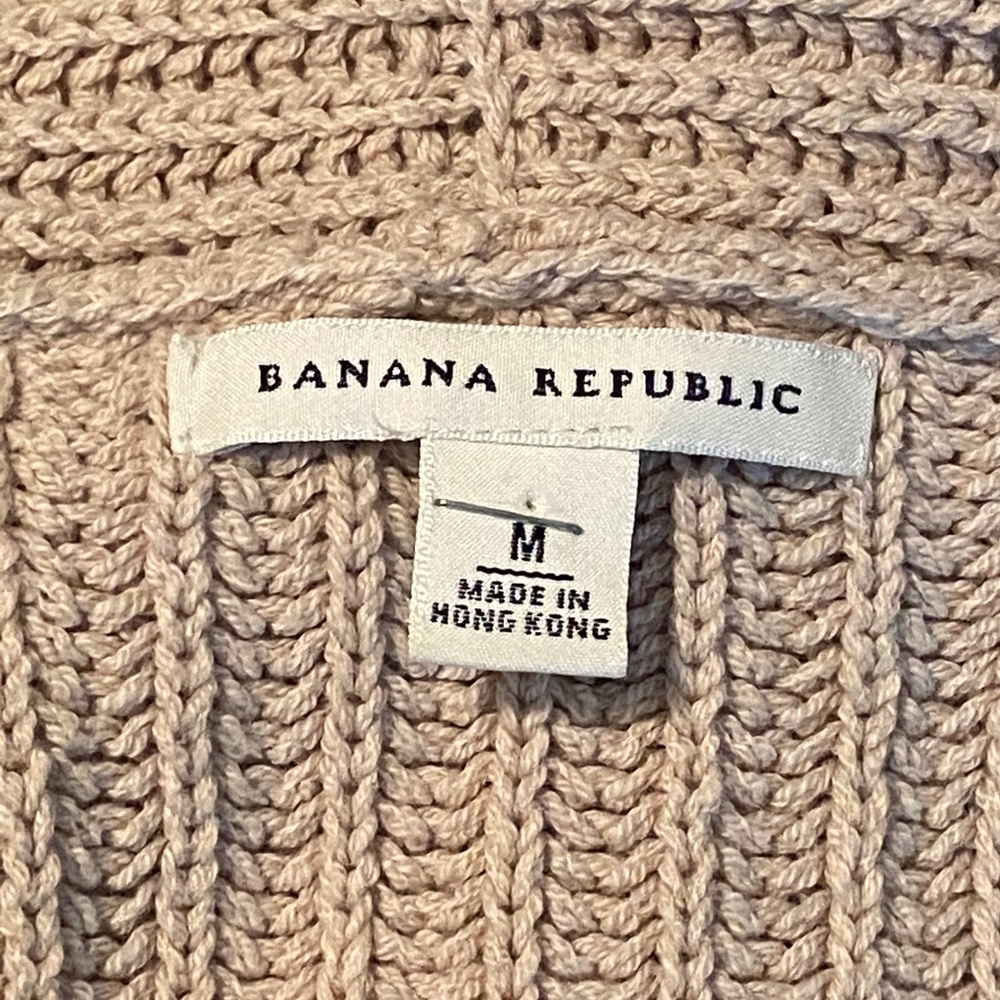 Banana Republic ribbed cardigan M 227 - Picture 3 of 3